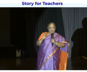 Prof. Dr. Vanaja, Dean, School of Education and Training, Maulana Azad National Urdu Training Chief guest, Annual day KPHB Branch FOR CHILDREN